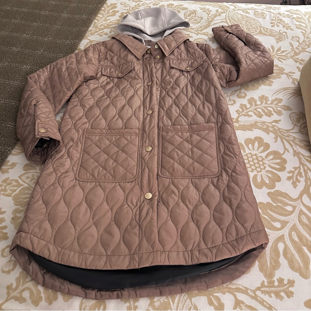 Nikki Jones Montreal Quilted Coat W/Attached Hood